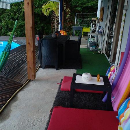 Chambre Chez L'Habitant Avec Piscine Privative Et Vue Panoramique Sur La Mer Des Caraibes Desmarinieres Екстериор снимка