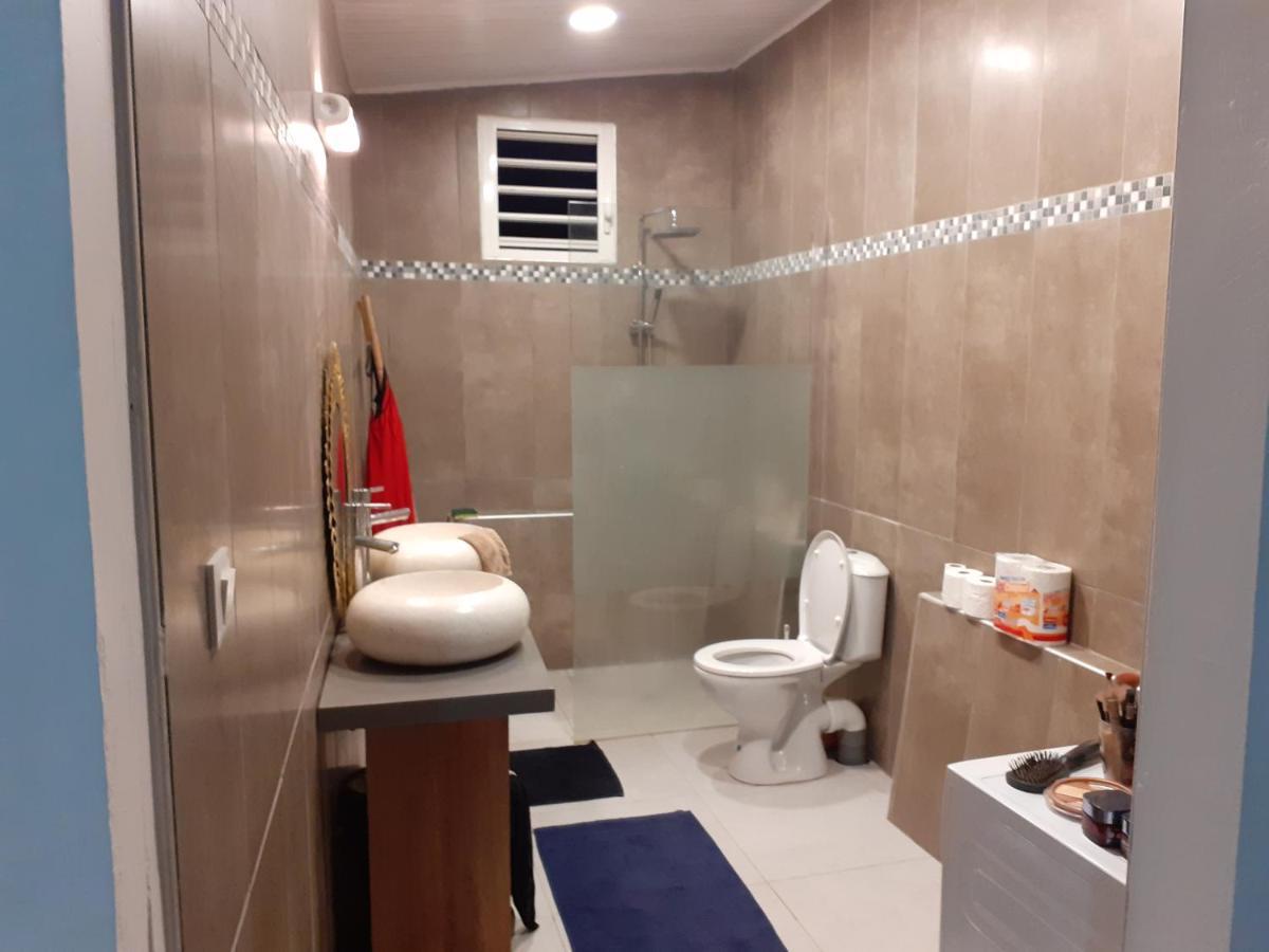 Chambre Chez L'Habitant Avec Piscine Privative Et Vue Panoramique Sur La Mer Des Caraibes Desmarinieres Екстериор снимка